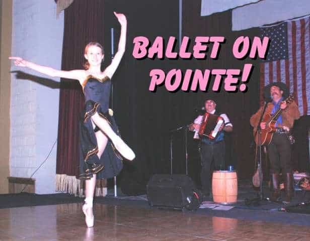 Pointe Ballet with Cassandra of The Sunset Pioneers