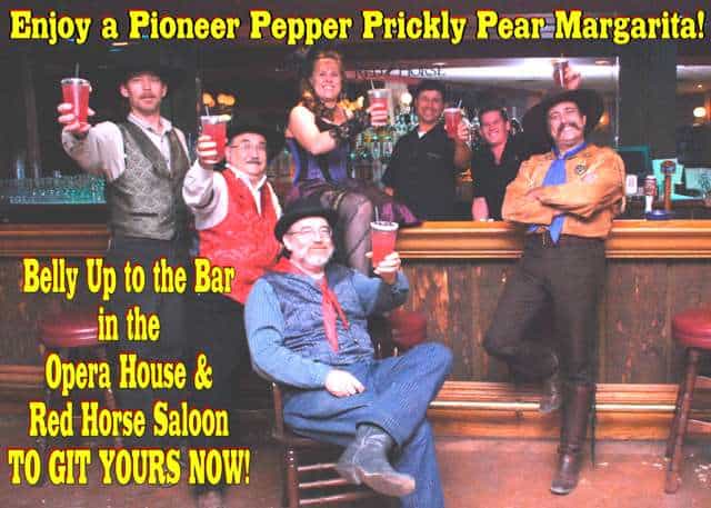 Pioneer Pepper Prickly Pear Margarita