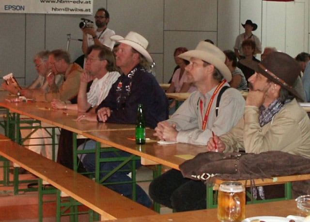 European Country Music Awards judged by Pioneer Pepper & Dusty Cartride of the Sunset Pioneers