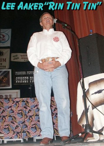 Lee Aaker of Rin Tin Tin at the Little House on the Prairie reunion in Tombstone