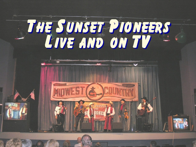 The Sunset Pioneers live on TV Midwest Country