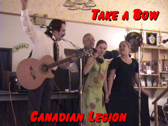 Take a bow at the Canadian Legion